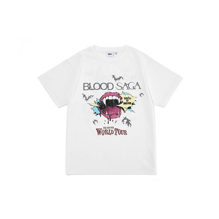 ENHYPEN BLOOD SAGA T-shirt (blanc)