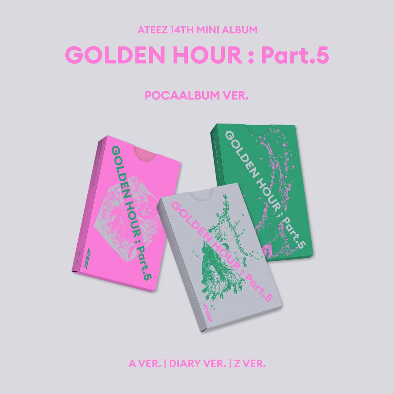 ATEEZ - GOLDEN HOUR : Part. 5 POCAALBUM (aléatoire)
