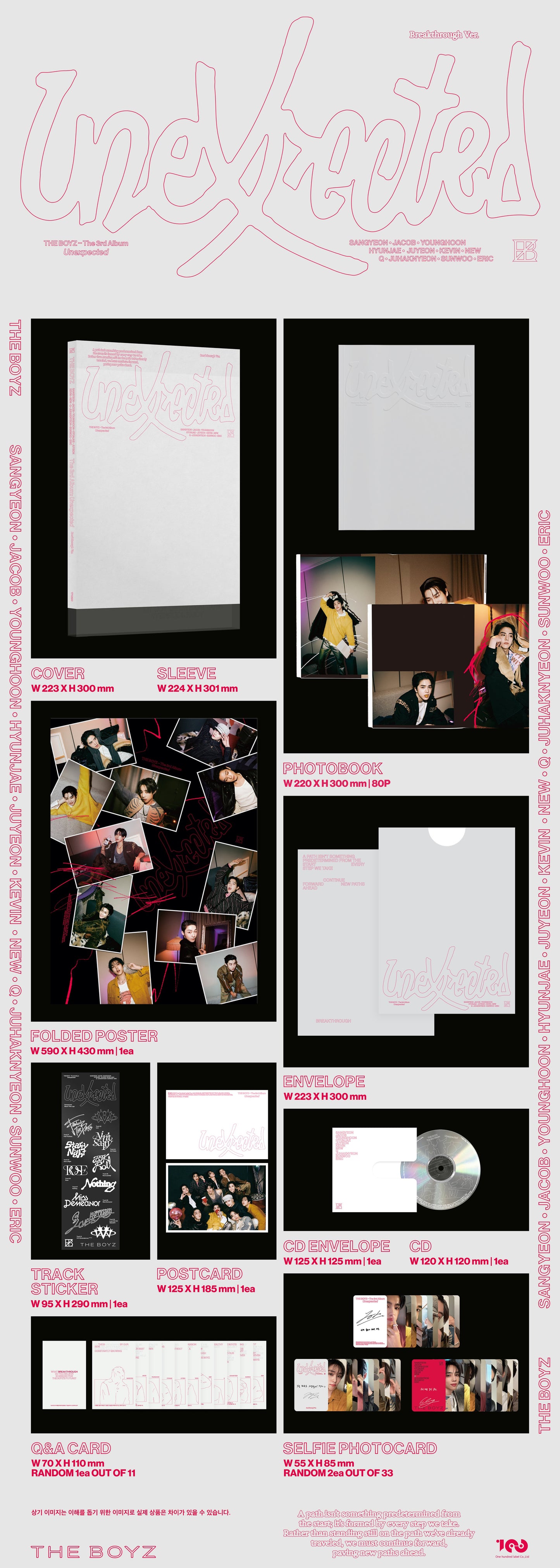 THE BOYZ - Unexpected (Photobook Ver.)