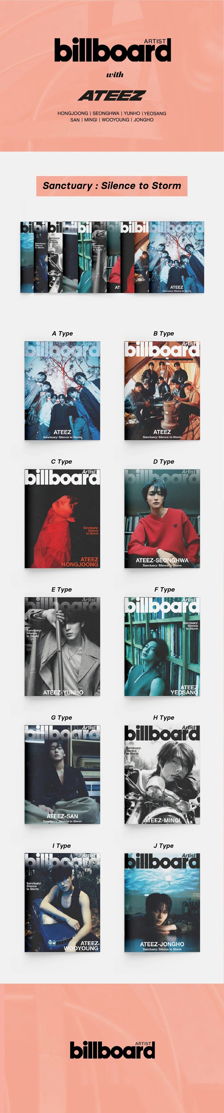 ATEEZ - Billboard Artist : ATEEZ Edition