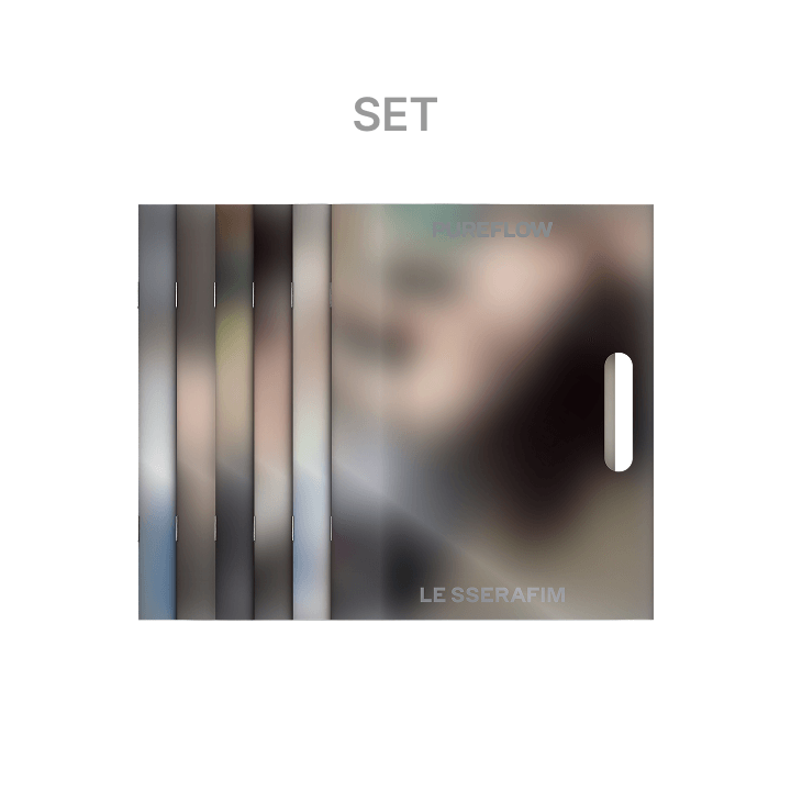 [SET] LE SSERAFIM - 2nd Studio Album ‘PUREFLOW’ pt.1 (COMPACT ver.) avec bonus de précommande Weverse