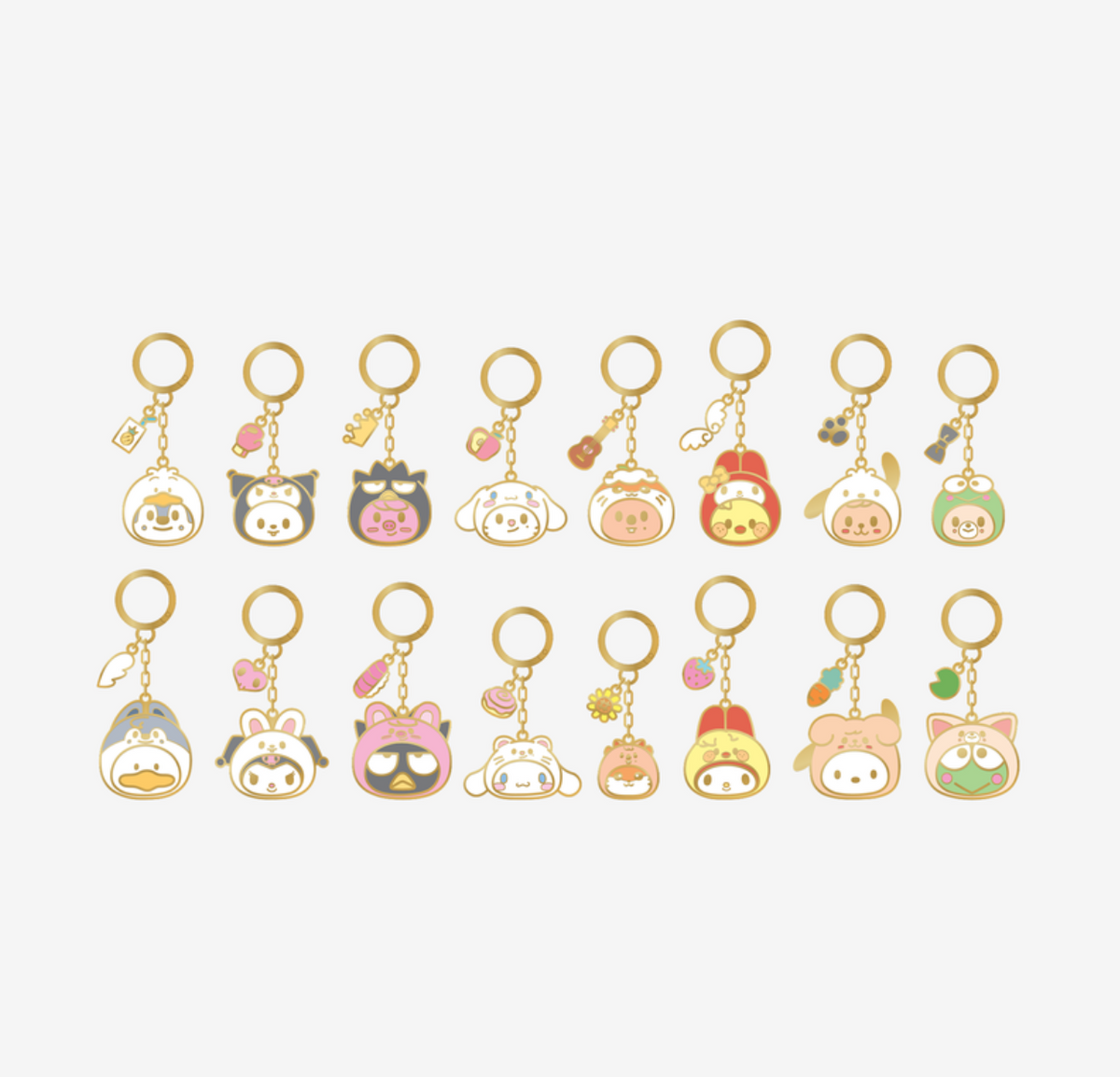 SKZOO X SANRIO CHARACTERS - METAL KEYRING