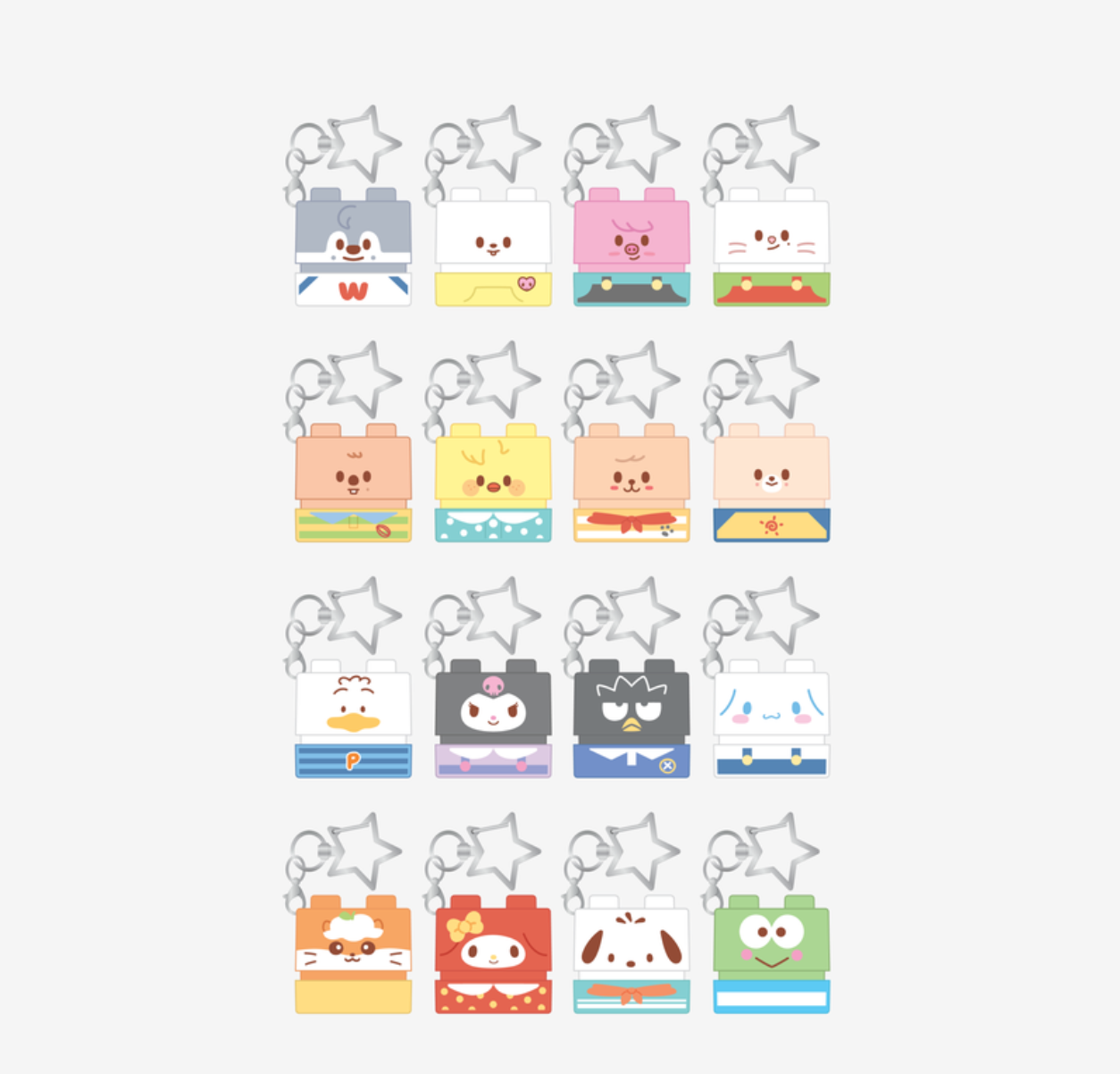 SKZOO X SANRIO CHARACTERS - Bloc tampon secret