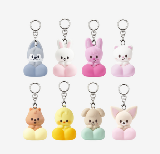 STRAY KIDS [RUN IT] - SKZOO SECRET CLICKER KEYRING