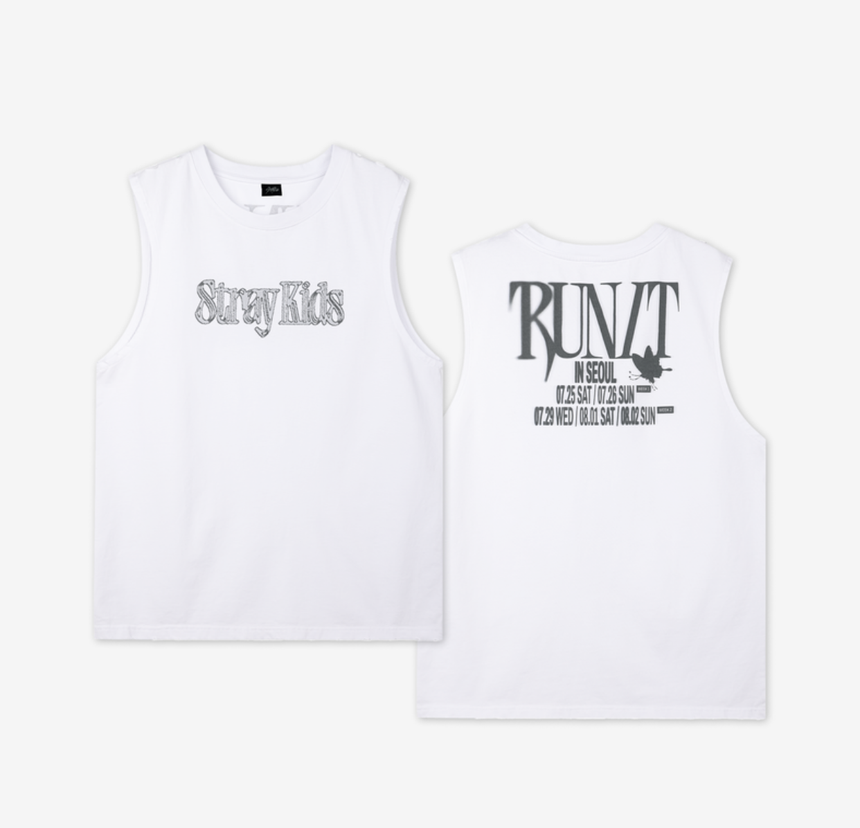 STRAY KIDS [RUN IT] - SLEEVELESS TOP
