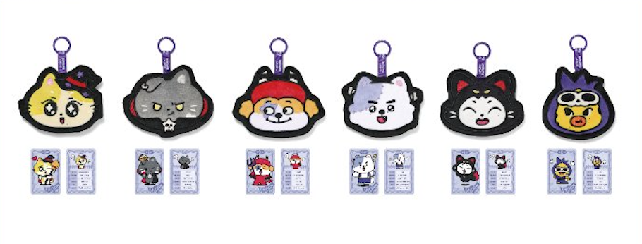 ENHYPEN - SPOOKY ENCHIN Plush Pouch keyring