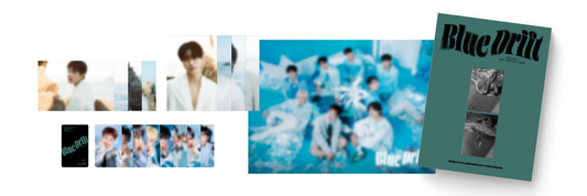 ATEEZ 8th Anniversary Exhibition Blue Drift - Photobook