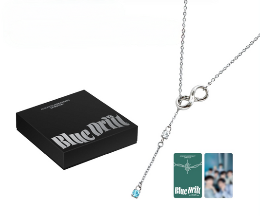 ATEEZ 8th Anniversary Exhibition Blue Drift - collier