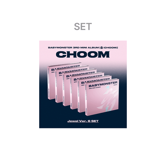 [SET] BABYMONSTER - 3rd MINI ALBUM [춤 (CHOOM)] Jewel Ver.