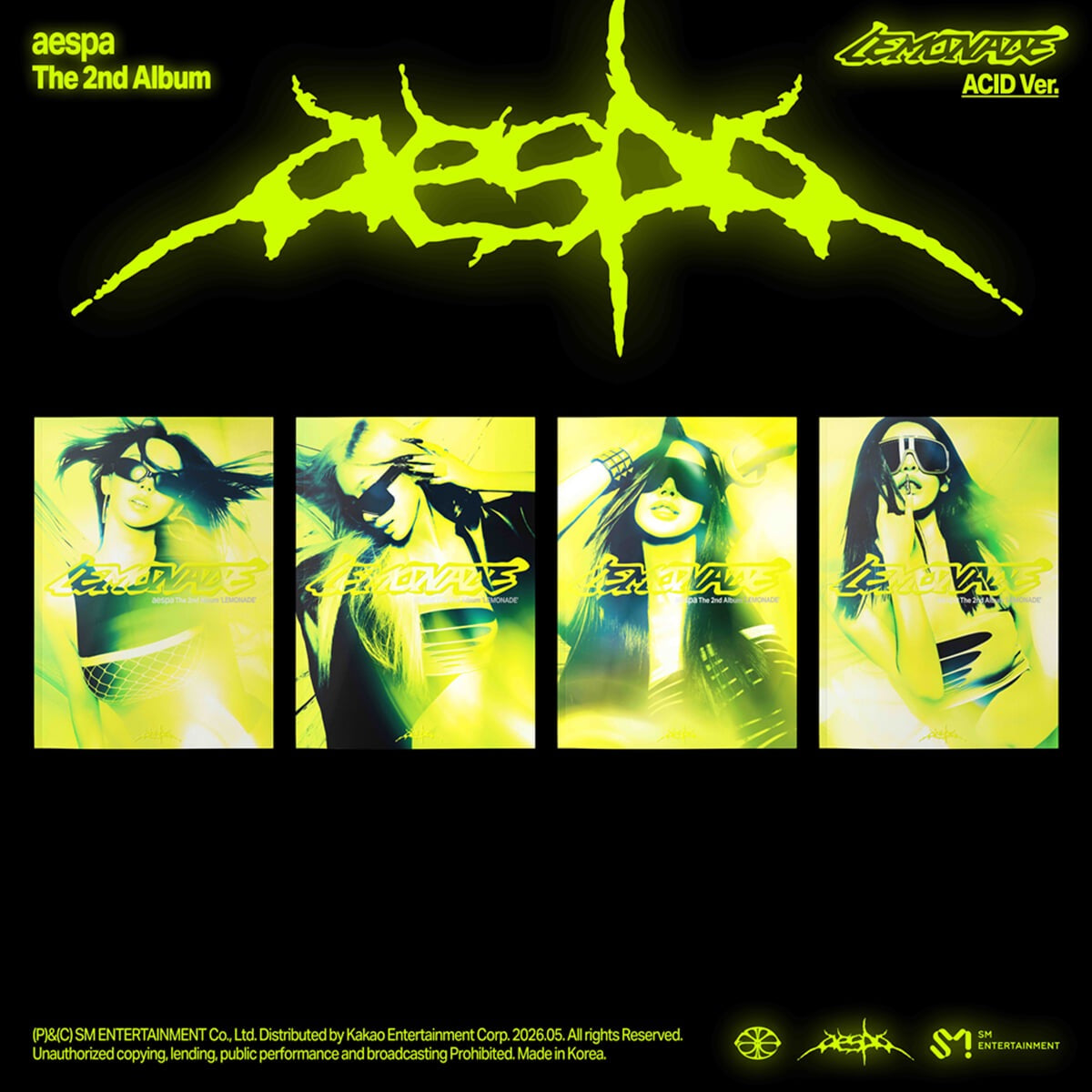 AESPA - The 2nd Album [LEMONADE] (ACID Ver.)