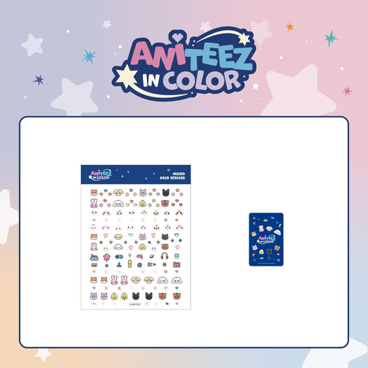 [ANITEEZ IN COLOR] Micro deco stickers