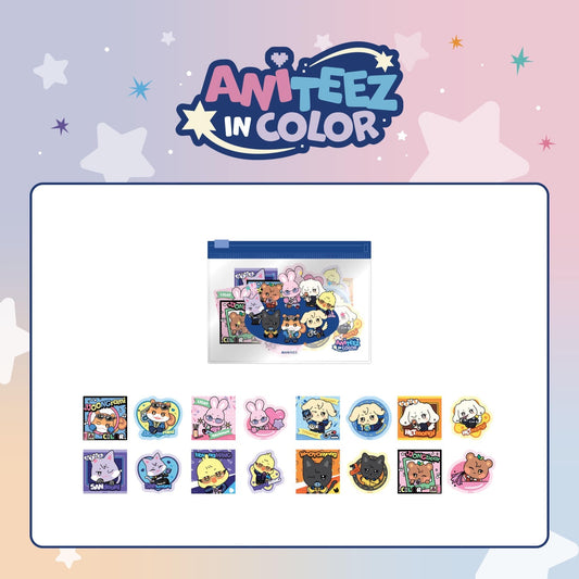 [ANITEEZ IN COLOR] Set de stickers