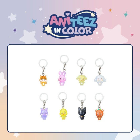 [ANITEEZ IN COLOR] Clear mascot charm (aléatoire)
