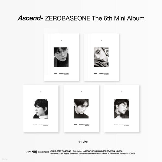 [SET] ZEROBASEONE - The 6th Mini Album [Ascend-] 11 Ver.