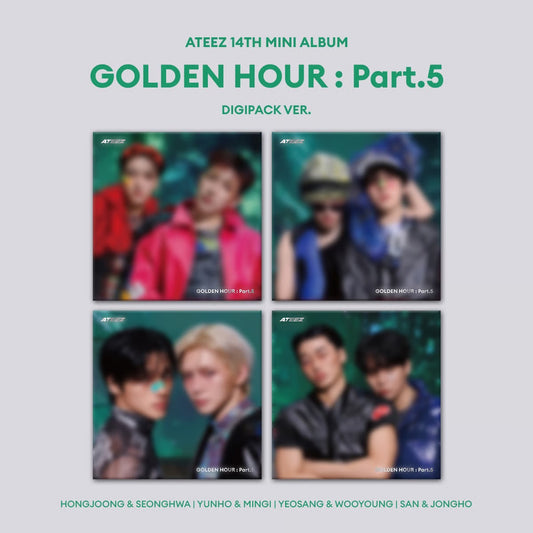 ATEEZ - GOLDEN HOUR : Part.5 digipack unit