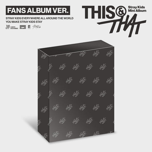 Stray Kids - THIS & THAT (Fans album ver.)