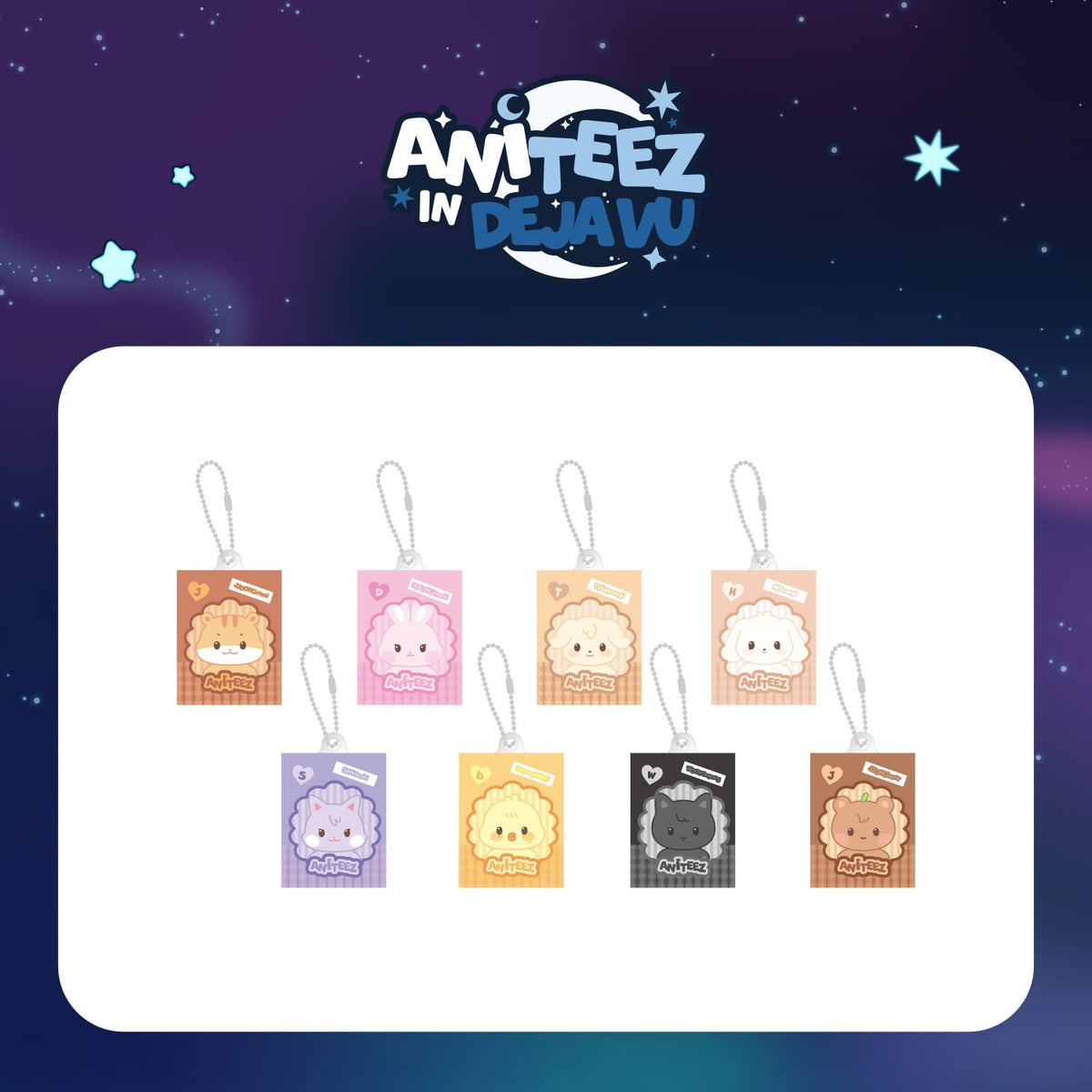 [ANITEEZ IN DEJA VU] Random miniature keyring