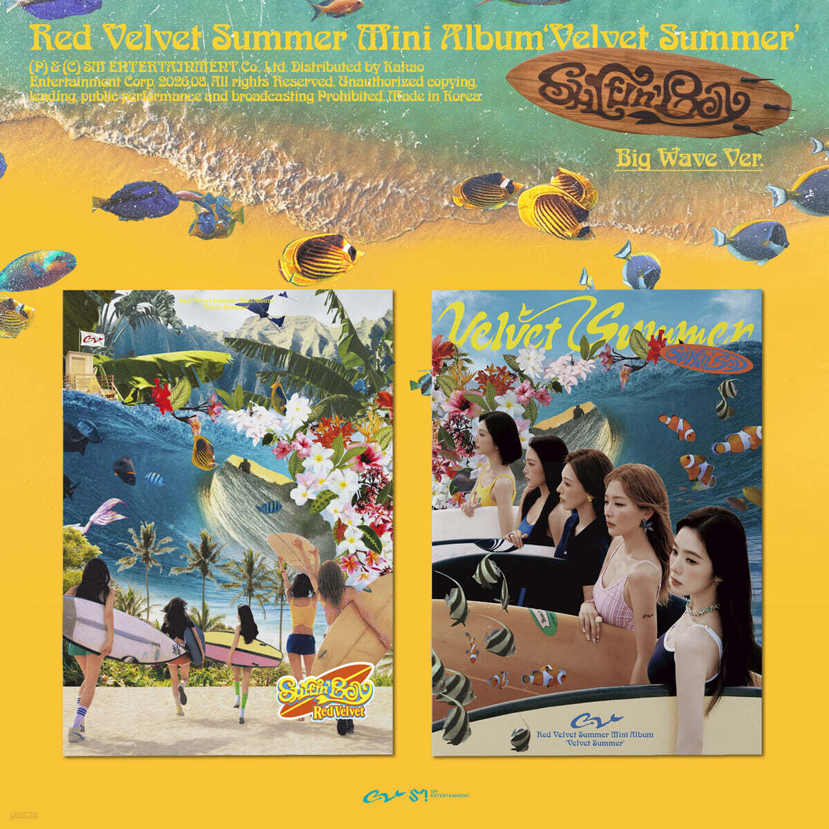 Red Velvet - Velvet Summer (Big Wave Ver.)