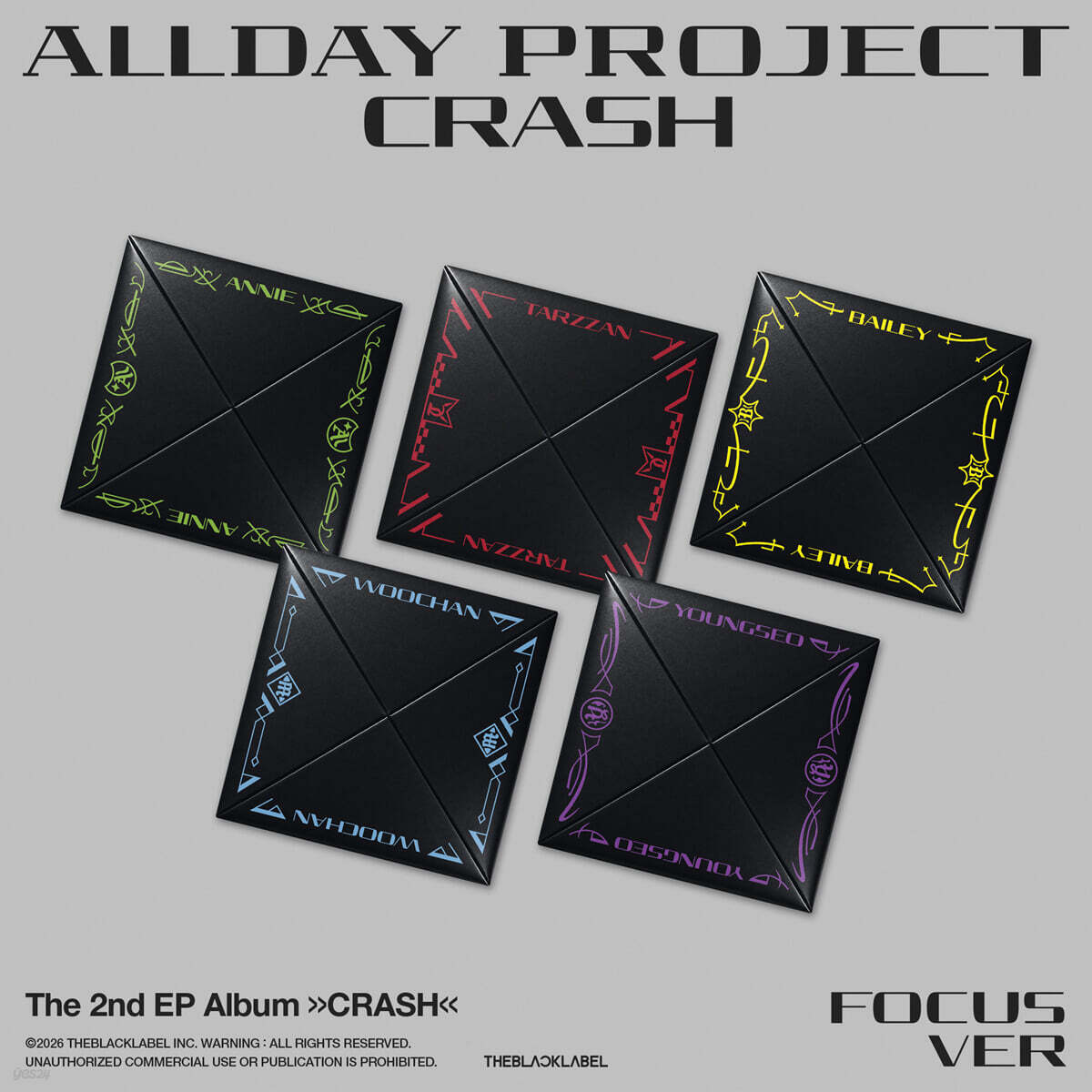ALLDAY PROJECT - The 2nd EP Album 'CRASH' [FOCUS ver.]