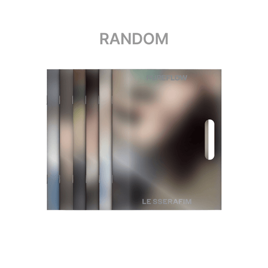 LE SSERAFIM - 2nd Studio Album ‘PUREFLOW’ pt.1 (COMPACT ver.) avec bonus de précommande Weverse
