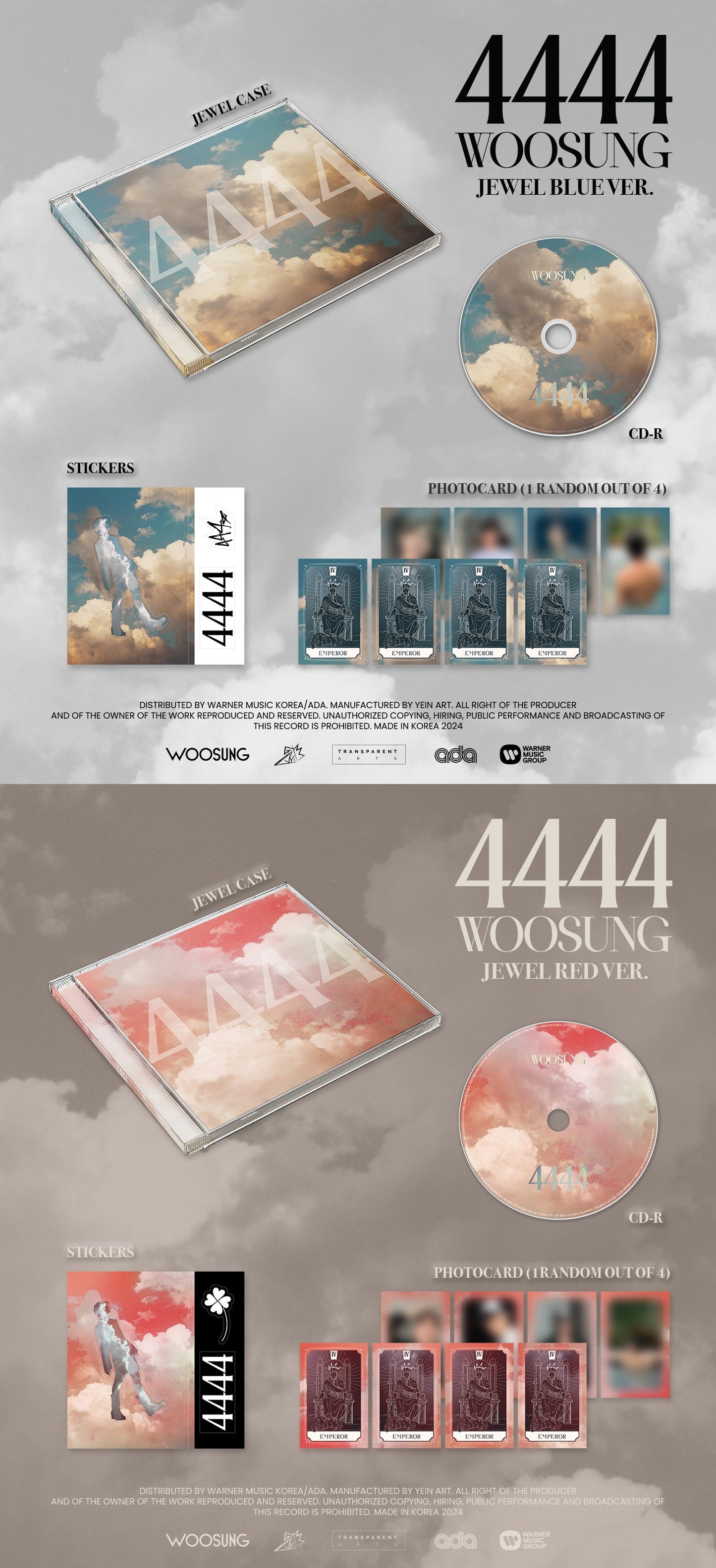 WOOSUNG - 4444 (JEWEL Ver.)